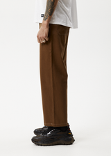 Afends Mens Pablo - Recycled Baggy Pants - Toffee - Afends mens pablo   recycled baggy pants   toffee   sustainable clothing   streetwear