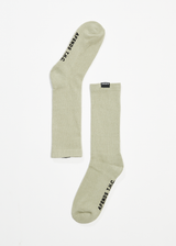 AFENDS Mens Everyday - Hemp Socks One Pack - Military - Afends mens everyday   hemp socks one pack   military   sustainable clothing   streetwear