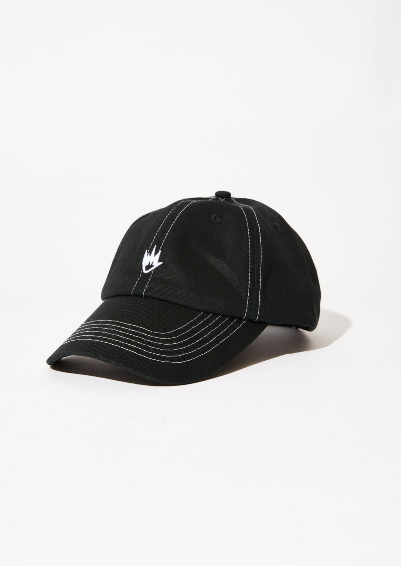 AFENDS Mens Core - Recycled Six Panel Cap - Black