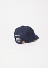 Afends Mens Core -  Six Panel Cap - Navy - Afends mens core    six panel cap   navy   sustainable clothing   streetwear