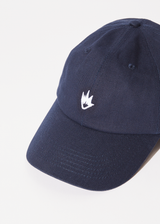 Afends Mens Core -  Six Panel Cap - Navy - Afends mens core    six panel cap   navy   sustainable clothing   streetwear