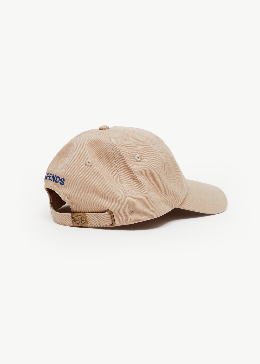 AFENDS Mens Core - Six Panel Cap - Taupe - Sustainable Clothing - Streetwear