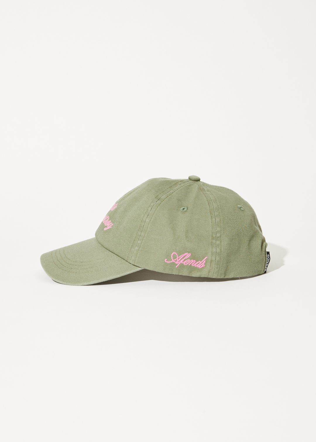 AFENDS Womens Create - Panelled Cap - Olive - Sustainable Clothing - Streetwear