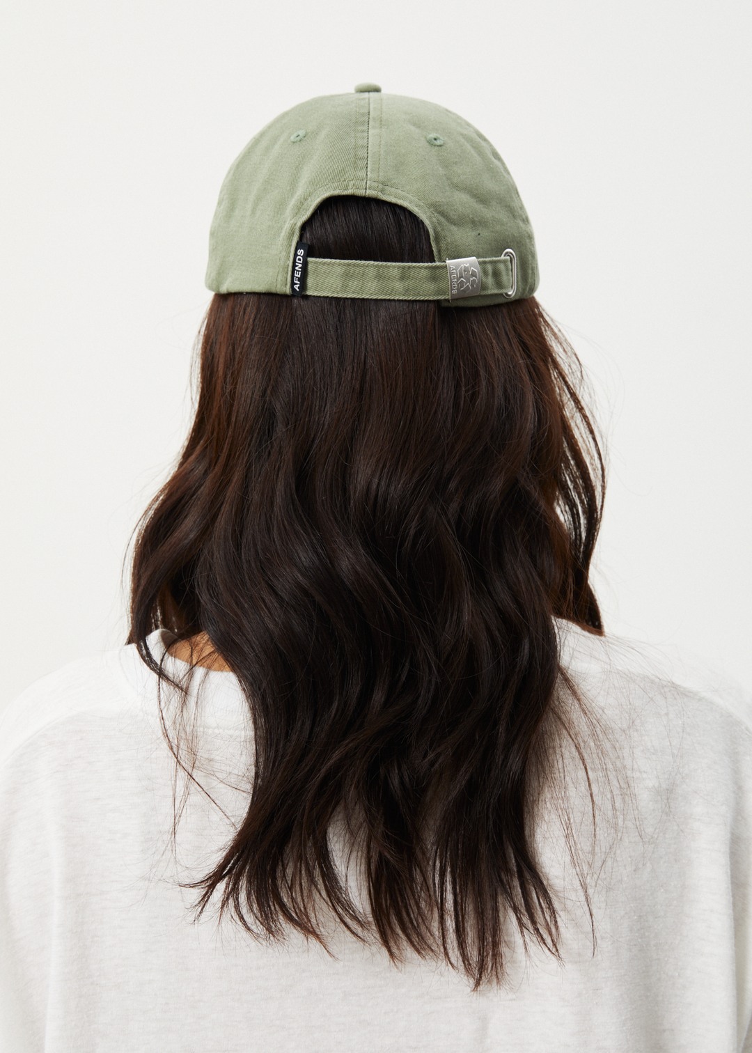 AFENDS Womens Create - Panelled Cap - Olive - Sustainable Clothing - Streetwear