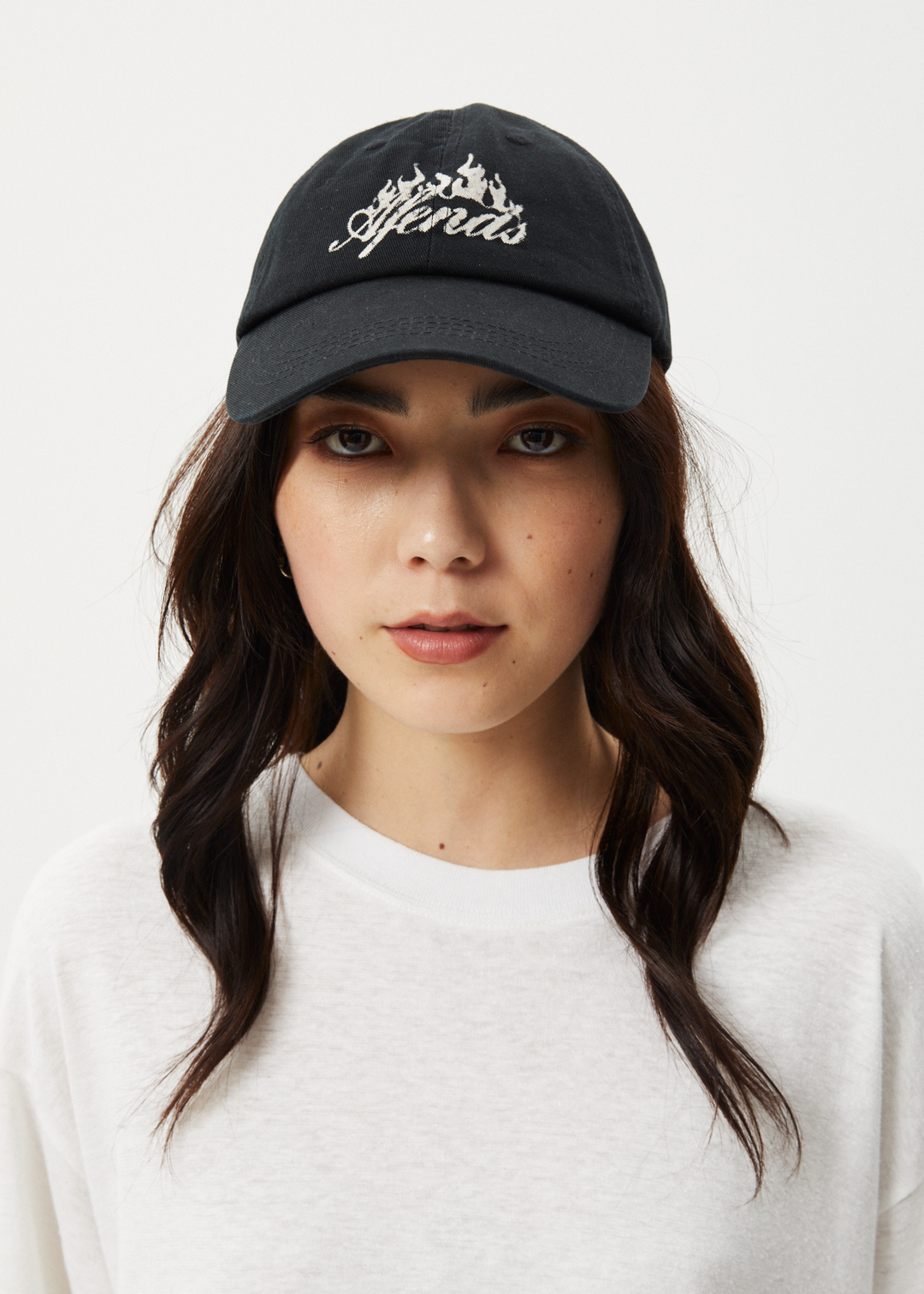 AFENDS Womens Inferno - Panelled Cap - Black - Sustainable Clothing - Streetwear