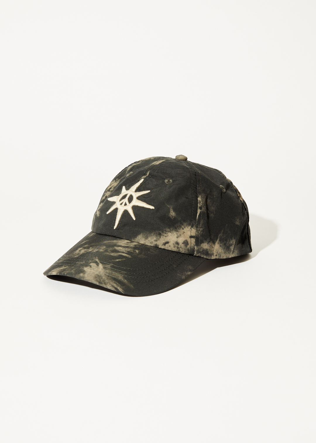 AFENDS Mens Peace Out - Six Panel Cap - Sand - Sustainable Clothing - Streetwear