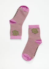 Afends Unisex Lily - Crew Socks - Candy - Afends unisex lily   crew socks   candy   sustainable clothing   streetwear