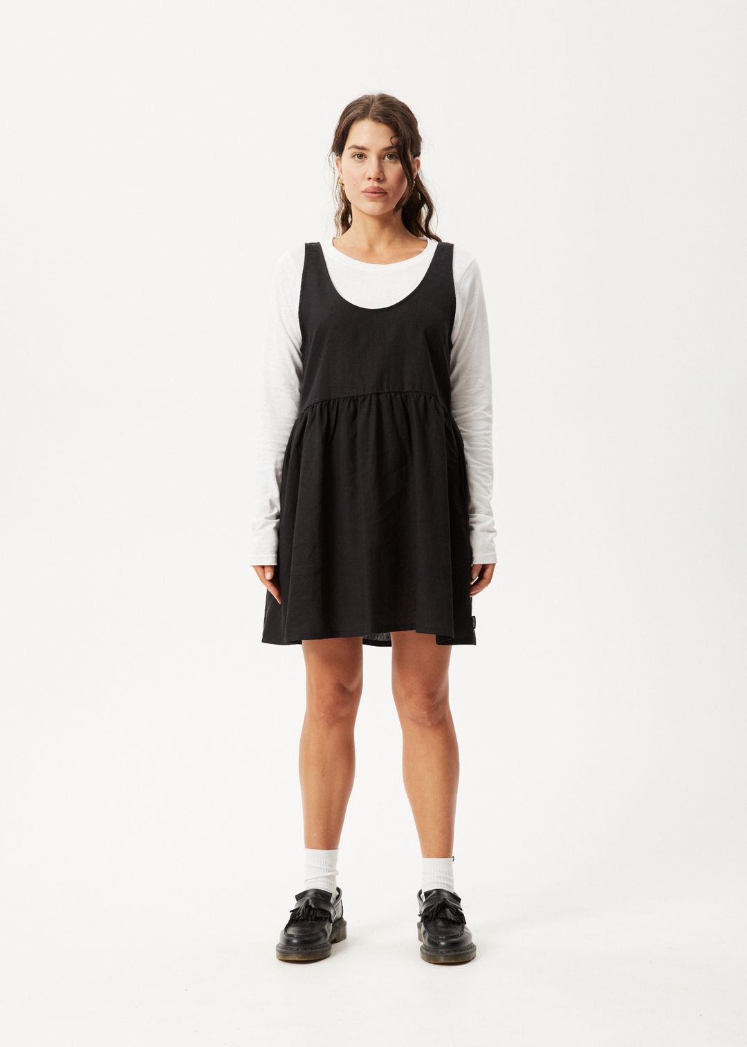 AFENDS Womens Jesse - Mini Dress - Black - Sustainable Clothing - Streetwear