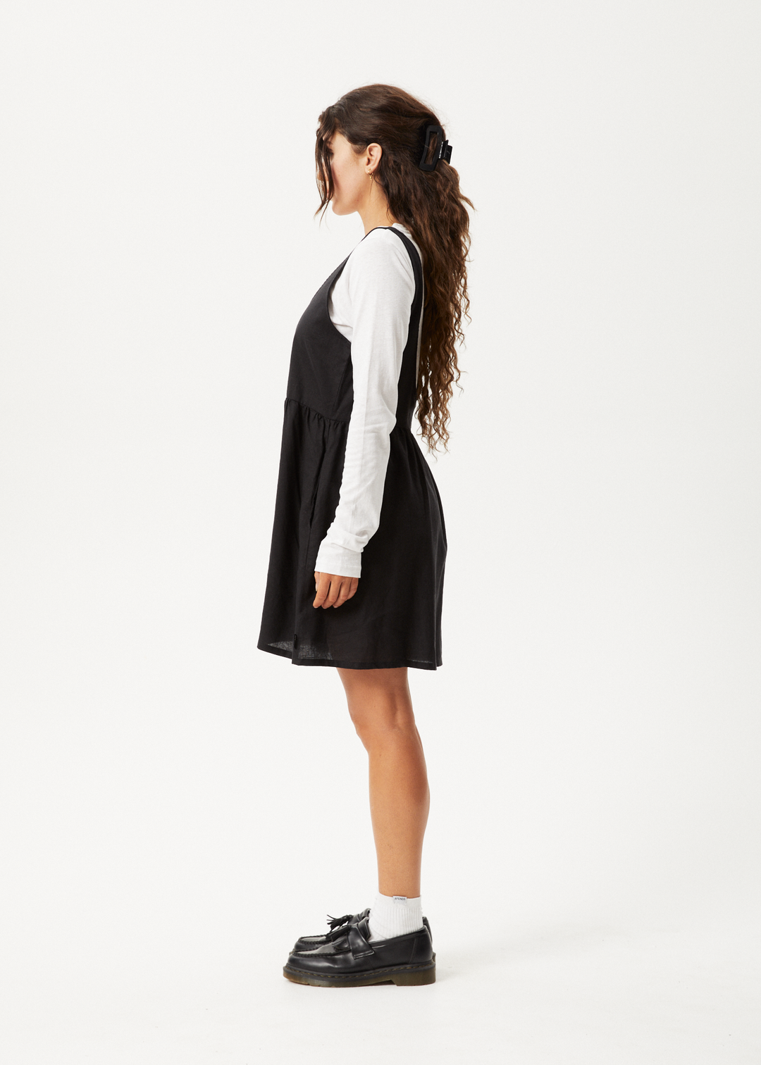 AFENDS Womens Jesse - Mini Dress - Black - Sustainable Clothing - Streetwear