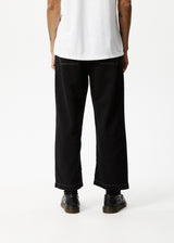 AFENDS Mens Pablo - Baggy Pants - Black - Afends mens pablo   baggy pants   black   sustainable clothing   streetwear