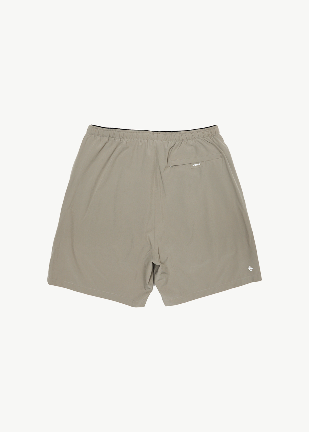 AFENDS Mens Kettle-Ish - Performance Shorts 18 Inch - Olive - Sustainable Clothing - Streetwear