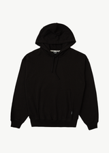 AFENDS Mens Genesis - Boxy Pull On Hood - Black - Afends mens genesis   boxy pull on hood   black   sustainable clothing   streetwear