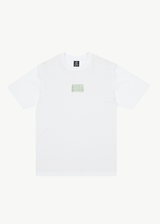 Afends Mens Limits - Graphic Retro  T-Shirt - White - Afends mens limits   graphic retro  t shirt   white   sustainable clothing   streetwear