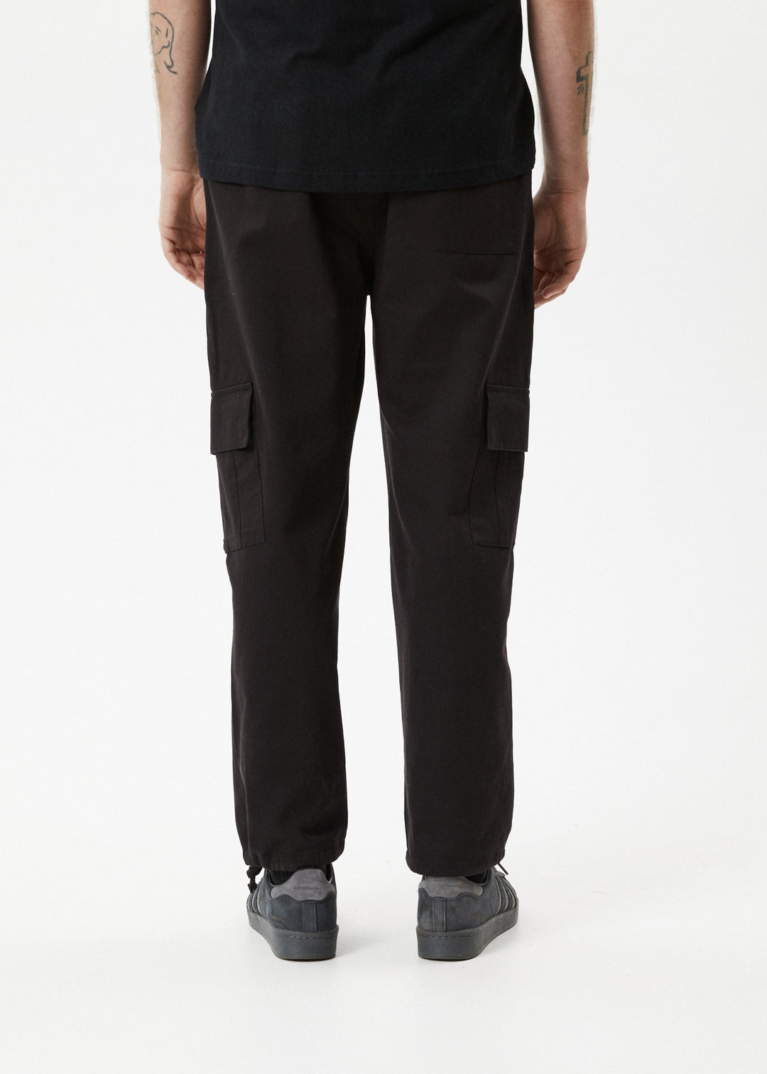 Afends Mens Atlas - Cargo Pant - Black - Sustainable Clothing - Streetwear