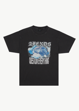 AFENDS Mens Return - Boxy T-Shirt - Stone Black - Afends mens return   boxy t shirt   stone black   sustainable clothing   streetwear