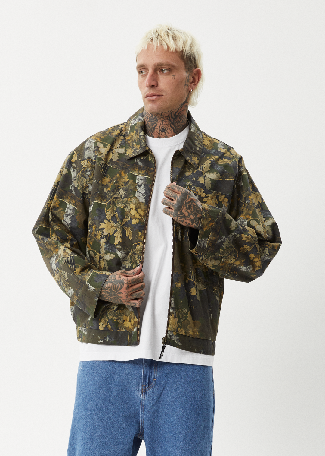 AFENDS Mens Oracle Find Me - Carpenter Jacket - Find Me - Sustainable Clothing - Streetwear