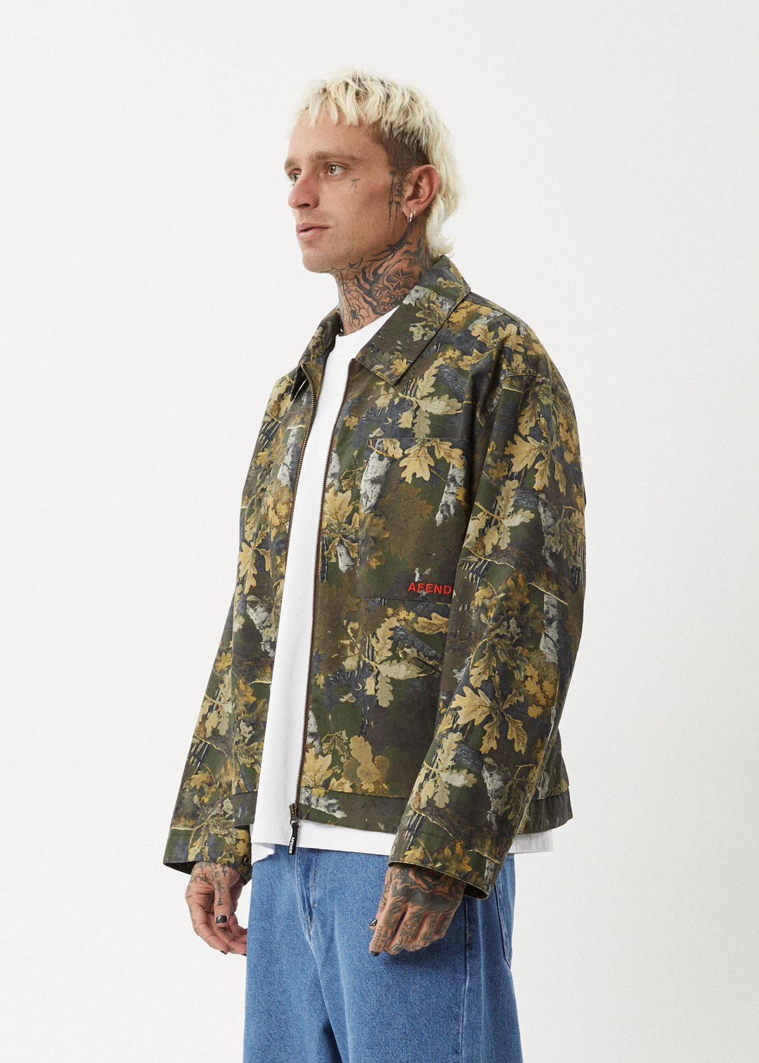 AFENDS Mens Oracle Find Me - Carpenter Jacket - Find Me - Sustainable Clothing - Streetwear