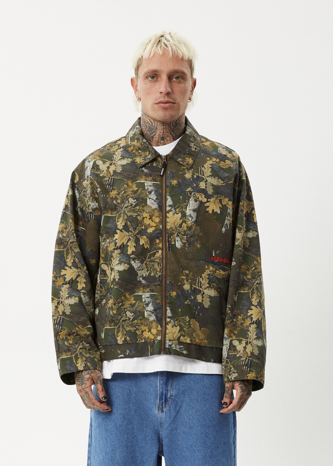 AFENDS Mens Oracle Find Me - Carpenter Jacket - Find Me - Sustainable Clothing - Streetwear