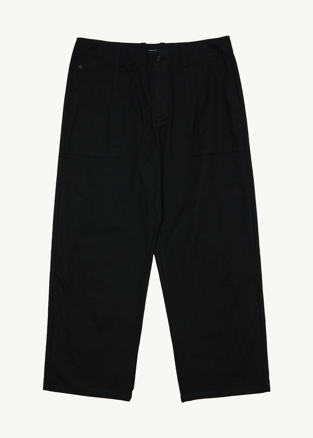 AFENDS Mens Glider - Pleated Pants - Black - Sustainable Clothing - Streetwear