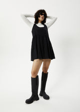 Afends Womens Jesse - Hemp Mini Dress - Black - Afends womens jesse   hemp mini dress   black   sustainable clothing   streetwear