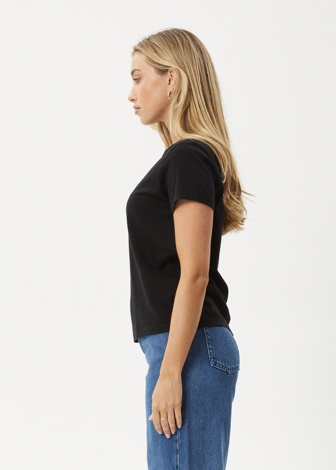 AFENDS Womens Eden - Regular Fit Tee - Black - Sustainable Clothing - Streetwear