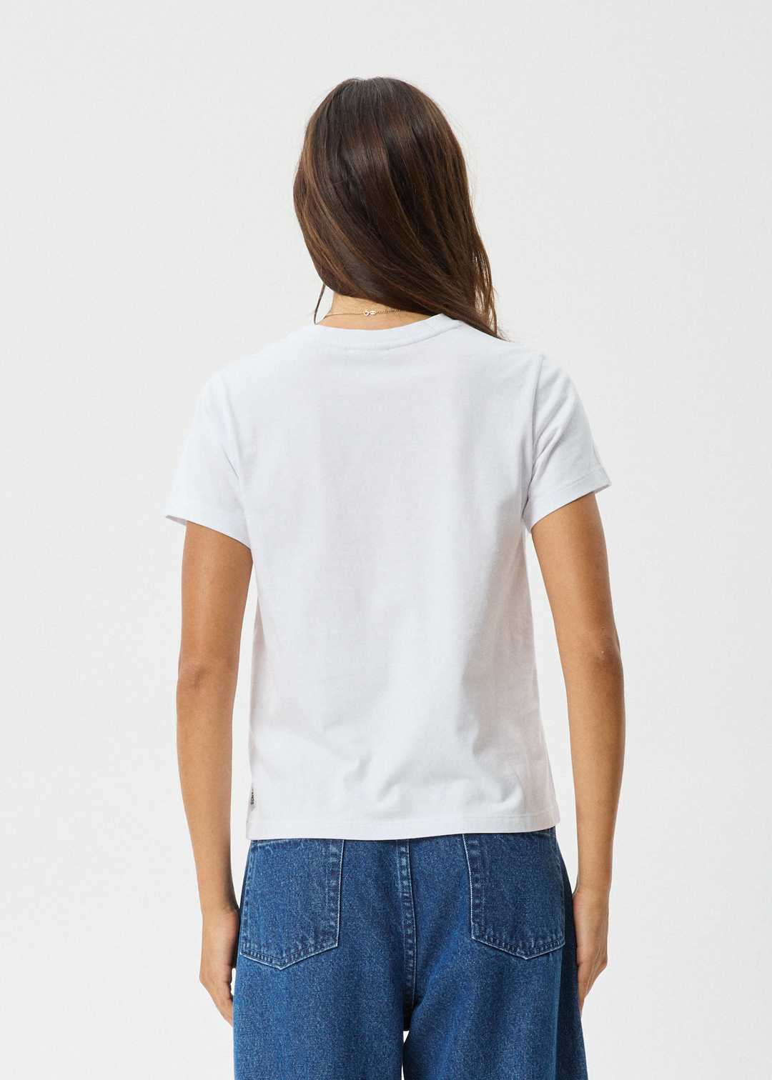 AFENDS Womens Garden Buds - Classic T-Shirt - White - Sustainable Clothing - Streetwear