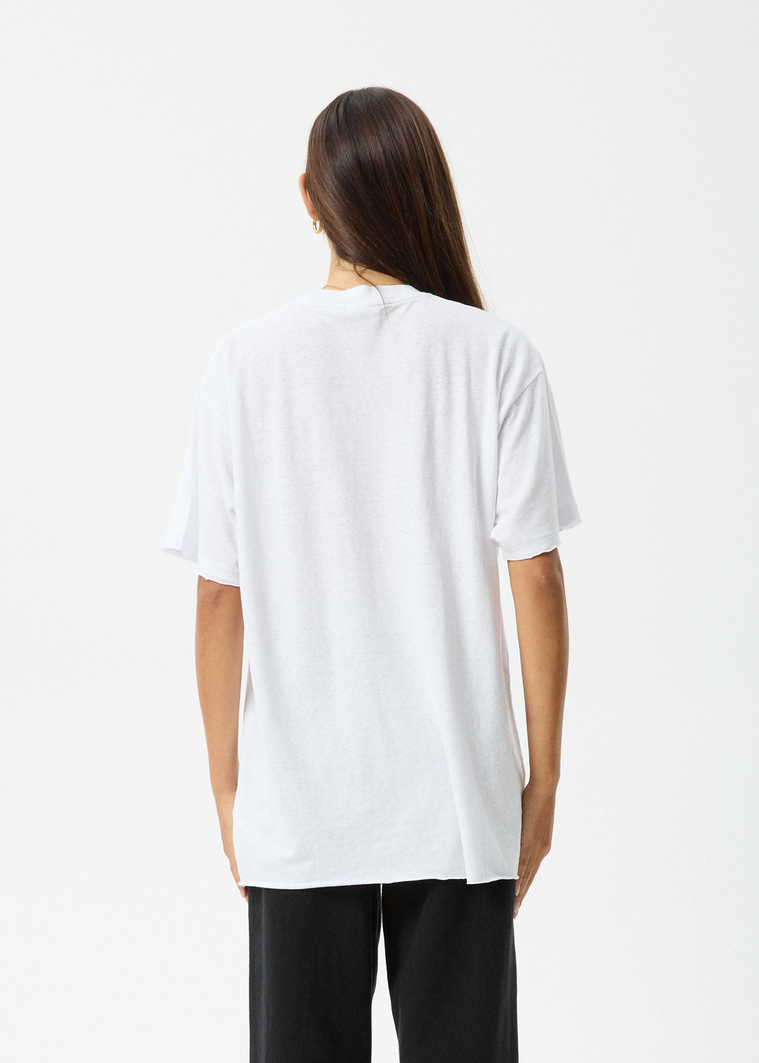 AFENDS Womens Still Life - Oversized Tee - White - Sustainable Clothing - Streetwear