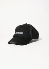 AFENDS Mens Outline - Recycled Trucker Cap - Black - Afends mens outline   recycled trucker cap   black   sustainable clothing   streetwear