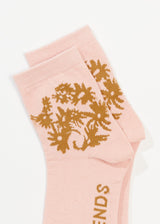 Afends Unisex Vise - Hemp Crew Socks - Lotus - Afends unisex vise   hemp crew socks   lotus   sustainable clothing   streetwear