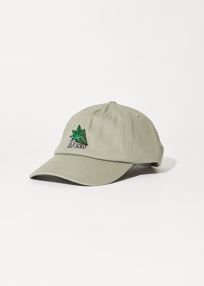 Afends Unisex Crops - Baseball Cap - Olive - Sustainable Clothing - Streetwear