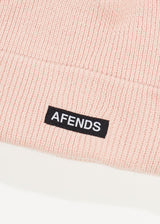 Afends Unisex Home Town - Recycled Knit Beanie - Lotus - Afends unisex home town   recycled knit beanie   lotus   sustainable clothing   streetwear