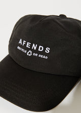 Afends Unisex Calico - Recycled Cap - Black - Afends unisex calico   recycled cap   black   sustainable clothing   streetwear