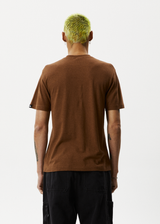Afends Mens Classic - Hemp Retro T-Shirt - Toffee - Afends mens classic   hemp retro t shirt   toffee   sustainable clothing   streetwear