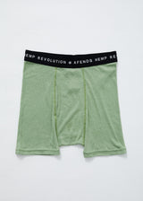 Afends Mens THC - Hemp Boxer Briefs - Moss - Afends mens thc   hemp boxer briefs   moss   sustainable clothing   streetwear