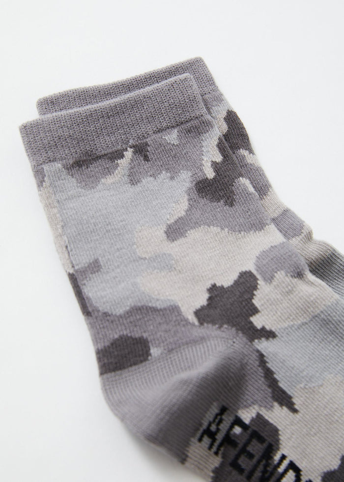 Afends Unisex Cadet - Organic Socks - Camo - Sustainable Clothing - Streetwear