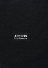 Afends Unisex Crucial - Hemp Tote Bag - Black - Afends unisex crucial   hemp tote bag   black   sustainable clothing   streetwear