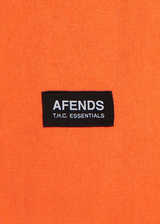 Afends Unisex Crucial - Hemp Tote Bag - Orange - Afends unisex crucial   hemp tote bag   orange   sustainable clothing   streetwear