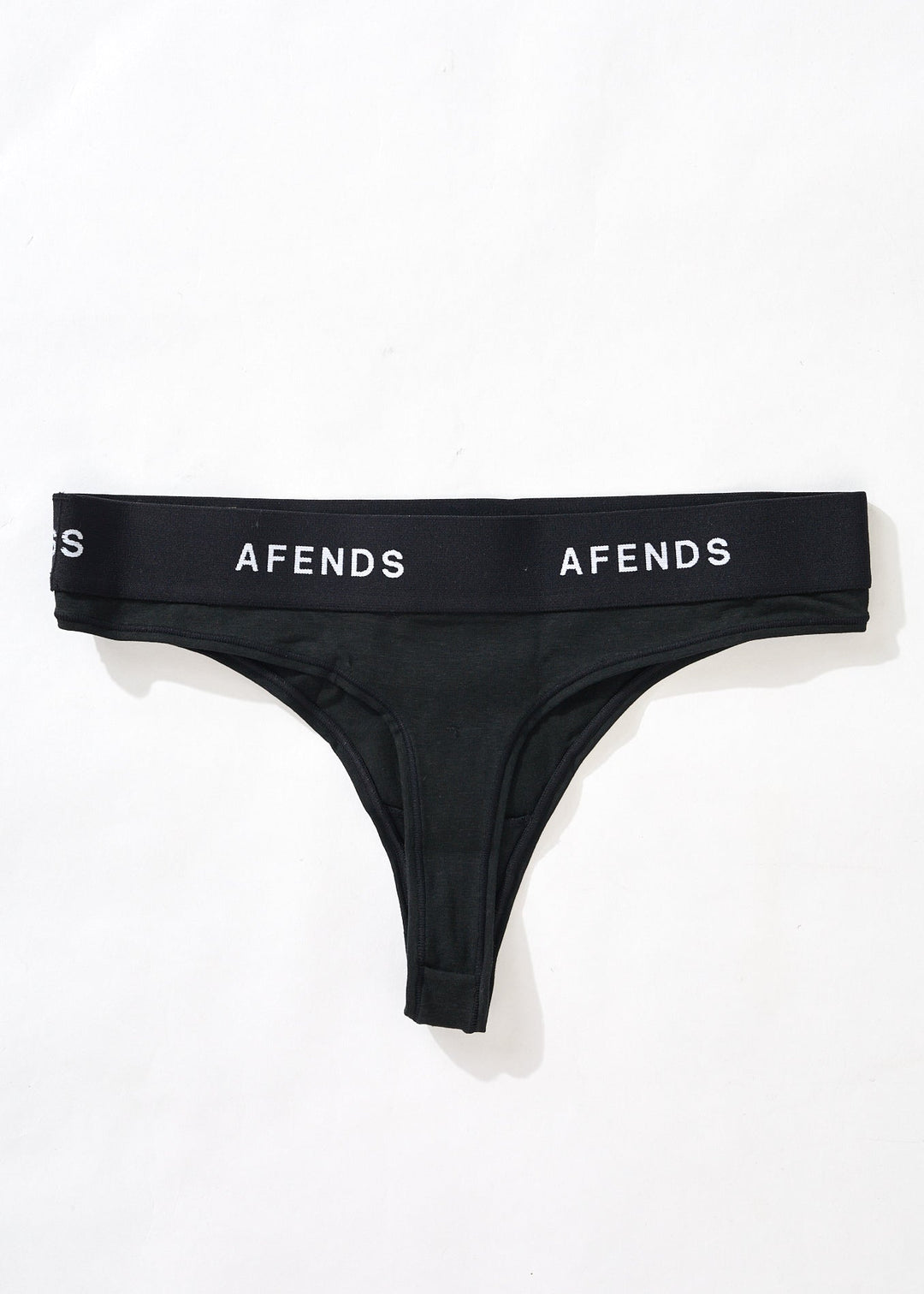 Afends Womens Molly - Hemp G-String Briefs 3 Pack - Black - Sustainable Clothing - Streetwear