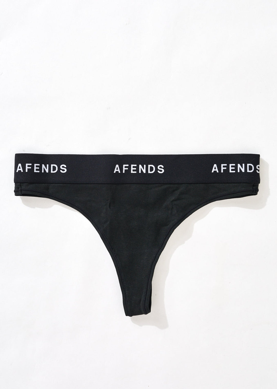 Afends Womens Molly - Hemp G-String Briefs 3 Pack - Black - Sustainable Clothing - Streetwear