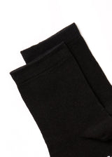 Afends Unisex All Time - Hemp Crew Socks - Black - Afends unisex all time   hemp crew socks   black   sustainable clothing   streetwear