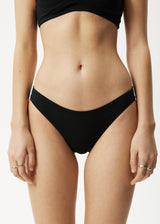 Afends Womens Lolly - Hemp Bikini Briefs 3 Pack - Black - Afends womens lolly   hemp bikini briefs 3 pack   black   sustainable clothing   streetwear