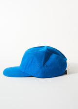 Afends Unisex Rolled Up - Hemp Panelled Cap - Electric Blue - Afends unisex rolled up   hemp panelled cap   electric blue   sustainable clothing   streetwear