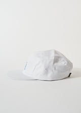 Afends Unisex Rolled Up - Hemp Panelled Cap - White - Afends unisex rolled up   hemp panelled cap   white   sustainable clothing   streetwear