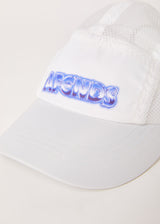 Afends Unisex Chromed - Recycled 5 Panel Cap - White - Afends unisex chromed   recycled 5 panel cap   white   sustainable clothing   streetwear