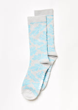 Afends Unisex Billie - Hemp Crew Socks - Smoke Blue - Afends unisex billie   hemp crew socks   smoke blue   sustainable clothing   streetwear