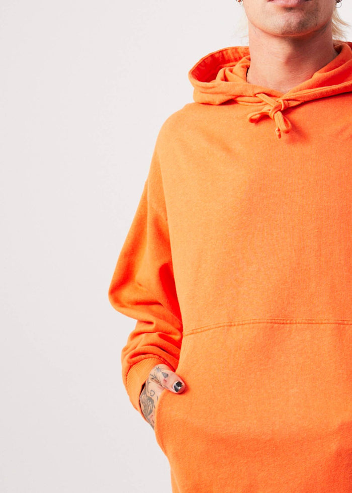 Afends Mens All Day - Hemp Hoodie - Sunset - Sustainable Clothing - Streetwear
