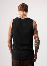 Afends Mens Base - Hemp Singlet - Black - Afends mens base   hemp singlet   black   sustainable clothing   streetwear