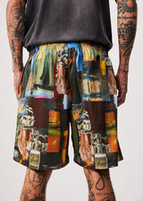 Afends Mens Boulevard - Recycled Baggy Shorts - Multi - Afends mens boulevard   recycled baggy shorts   multi   sustainable clothing   streetwear