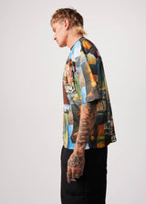 Afends Mens Boulevard - Recycled Oversized T-Shirt - Multi - Afends mens boulevard   recycled oversized t shirt   multi   sustainable clothing   streetwear