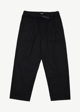 Afends Mens Cabal - Hemp Elastic Waist Technical Pants - Black - Afends mens cabal   hemp elastic waist technical pants   black   sustainable clothing   streetwear